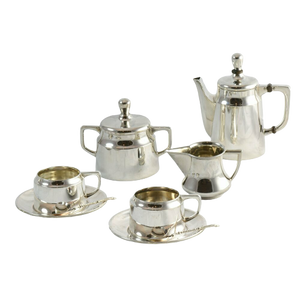 Austro-Hungarian Continental silver demi case cafetiere | Silver Restoration Melbourne