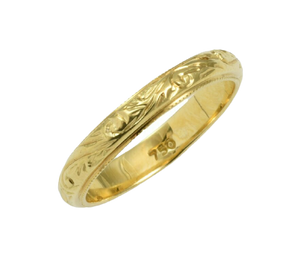 Handmade-ellow-gold-ring